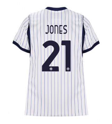 Inter Milan Curtis Jones #21 Replika Bortatröja Damer 2026-27 Kortärmad